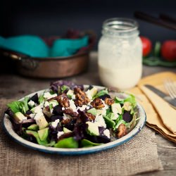 Beet and Goat Cheese Salad