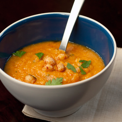 Pumpkin & Chickpea Soup