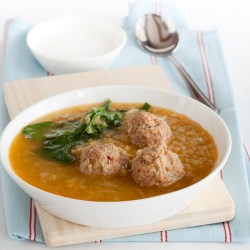 Lentil and Meatball Soup