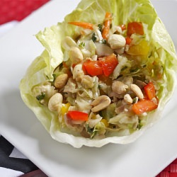 Asian Chicken Lettuce Wraps