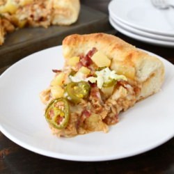 BBQ Chicken Deluxe Pan Pizza