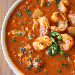 Southwest Seafood Chowder