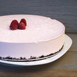 Frozen Raspberry Cheesecake