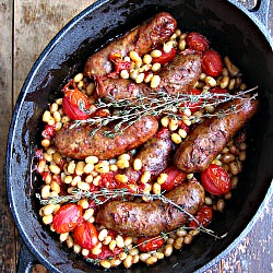 Sausage and White Bean Cassoulet