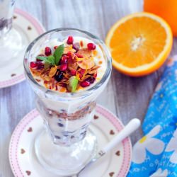 Citrus Yogurt Parfait with Granola