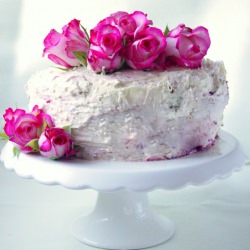 Rose Cherry Cake
