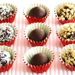 Silky Dark Chocolate Truffles