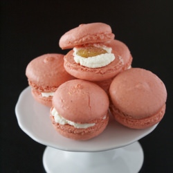 Pineapple Macarons