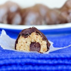Chocolate Cookie Dough Truffles