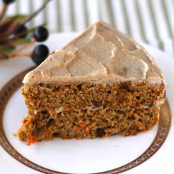 Carrot Cake w/ Maple Frosting