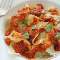 Brussels Sprouts Ravioli