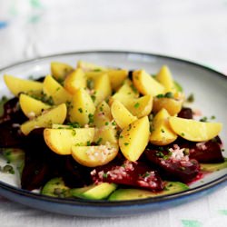 Beet, Avocado & Potato Salad