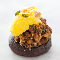 Sausage Stuffed Mushrooms