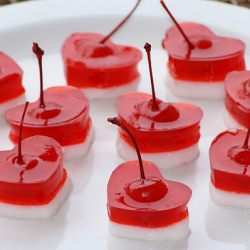 Heart Shaped Jello Shots