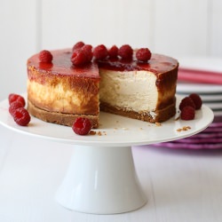 Raspberry New York Cheesecake