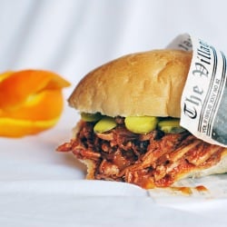 Orange Barbecue Pulled Pork