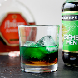 Minty Green Cocktail