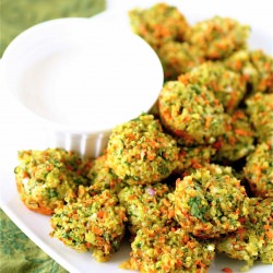 Cheese and Vegetable Quinoa Bites