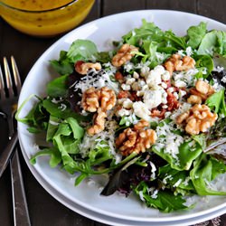 Spring Salad with Orange Vinaigrette