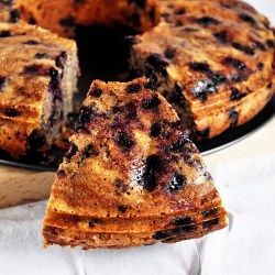 Blueberry Almond Cake