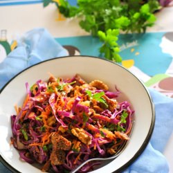 Salad with Red Cabbage