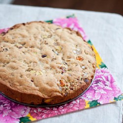 Pear, Pistachio, Ginger Blondies