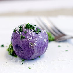 Purple Potato Dumplings