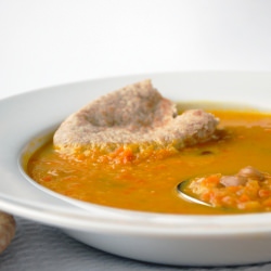 Carrot & Citrus Bean Soup