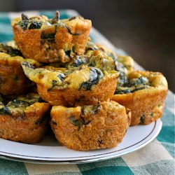 Mushroom & Chard Mini Quiches