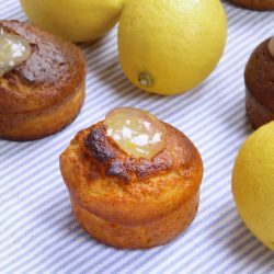 Lemon Muffins with Lemon Filling