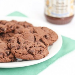 Flourless Chocolate PB Cookies