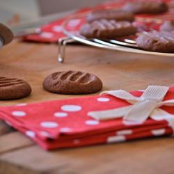 Chocolate Fork Biscuits