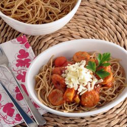 Pasta with Sausage and Vegetables
