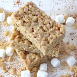 Cinnamon Marshmallow Krispie Treats