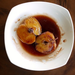 Poached Apples