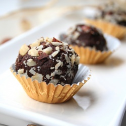 Homemade Nutella Truffles