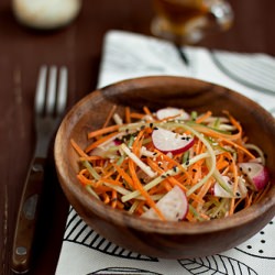 Two Salads and a Dish of Bulgur