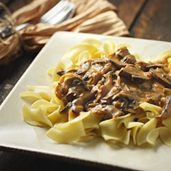 Mushroom Stroganoff