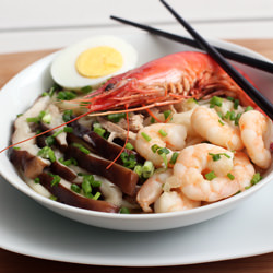 Japanese Shrimp Noodle Bowl