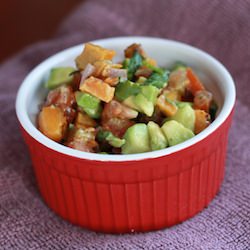 Roasted Sweet Potato Salsa