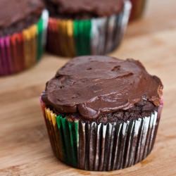 Choc Cupcakes & Ganache