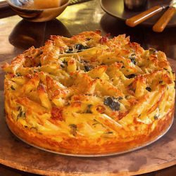 Mac & Cheese Pie