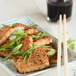 Sesame-Crusted Tofu