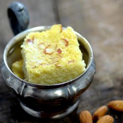 Chilled Almond Milk-Drunk Cake