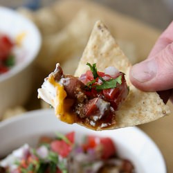 7-Layer Chili Dog Dip