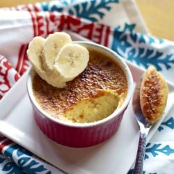 Banana’s Foster Creme Brulee