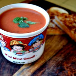 Grilled Cheese & Creamy Tomato Soup