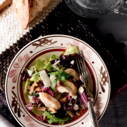 Chicken and Mushroom Salad