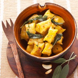 Pumpkin Gnocchi with Crispy Sage