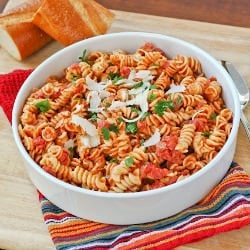 Tomato & Blue Cheese Pasta